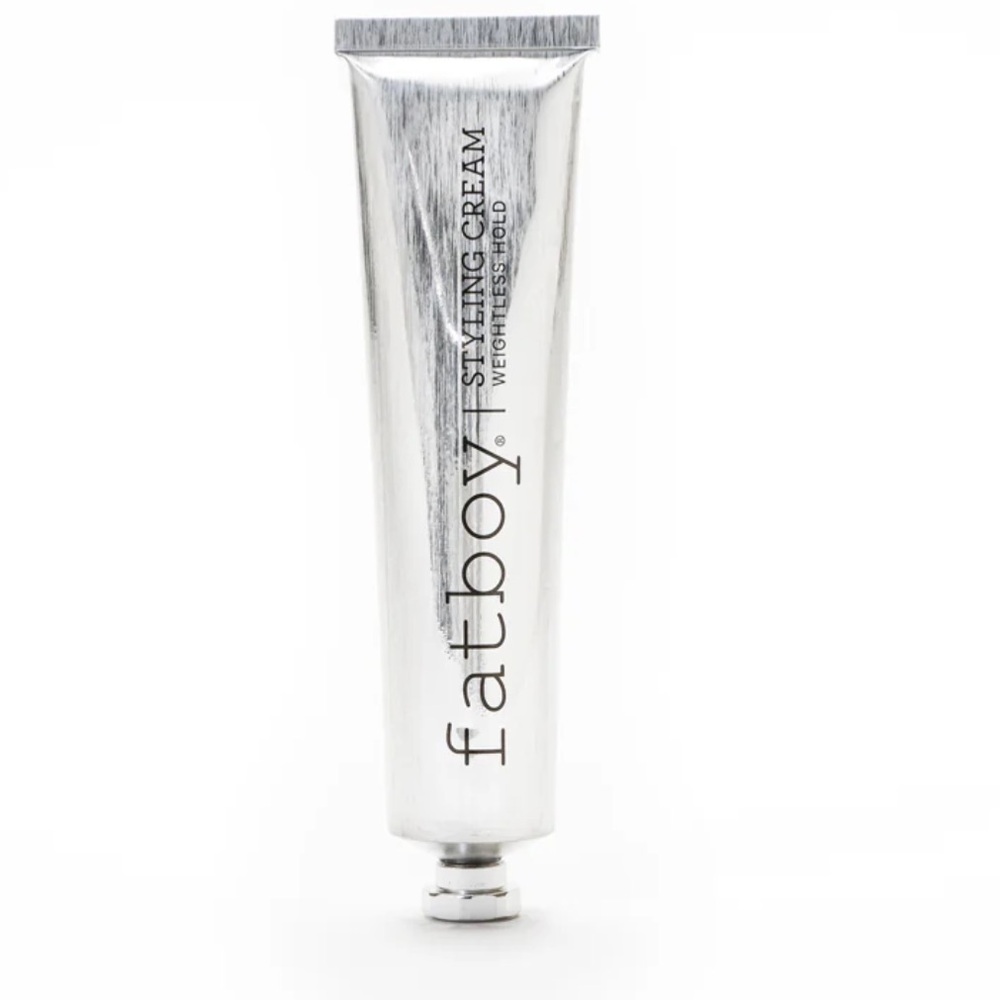 Fatboy Styling Cream Weightless Hold blow dry heat protect + volume & styling
